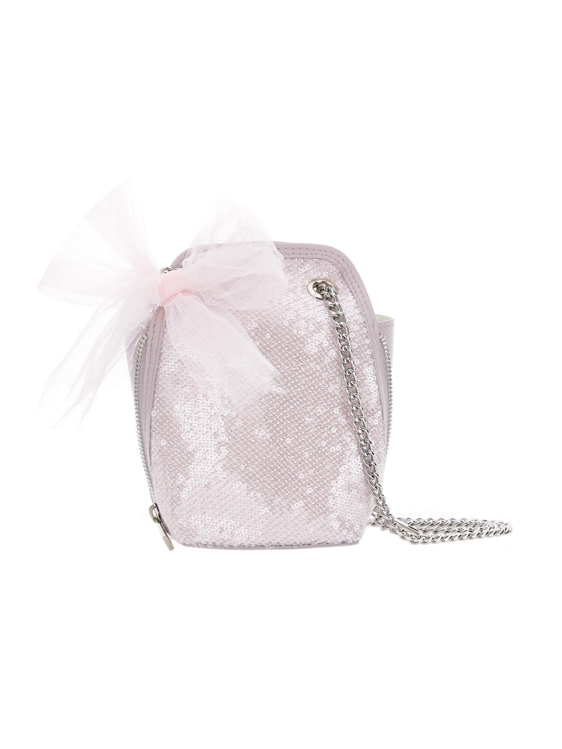 Chic Borsa Paillettes Maglia Monnalisa