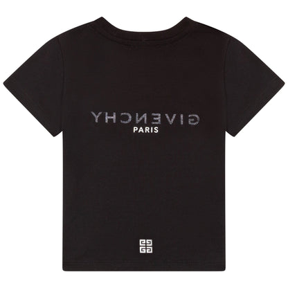 Reversed Print Cotton Tee Givenchy