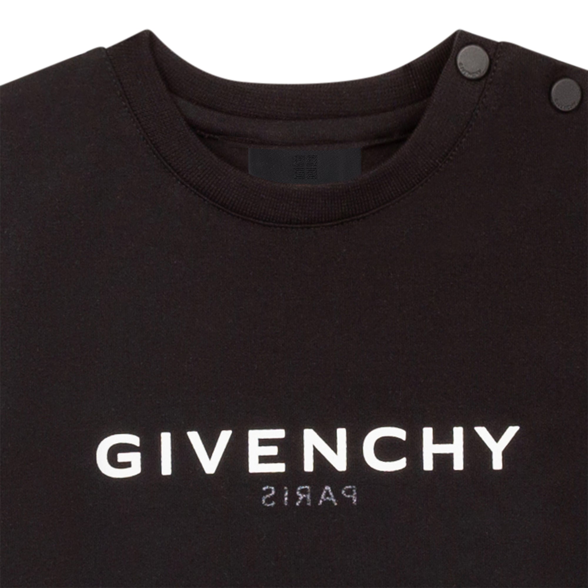 Reversed Print Cotton Tee Givenchy
