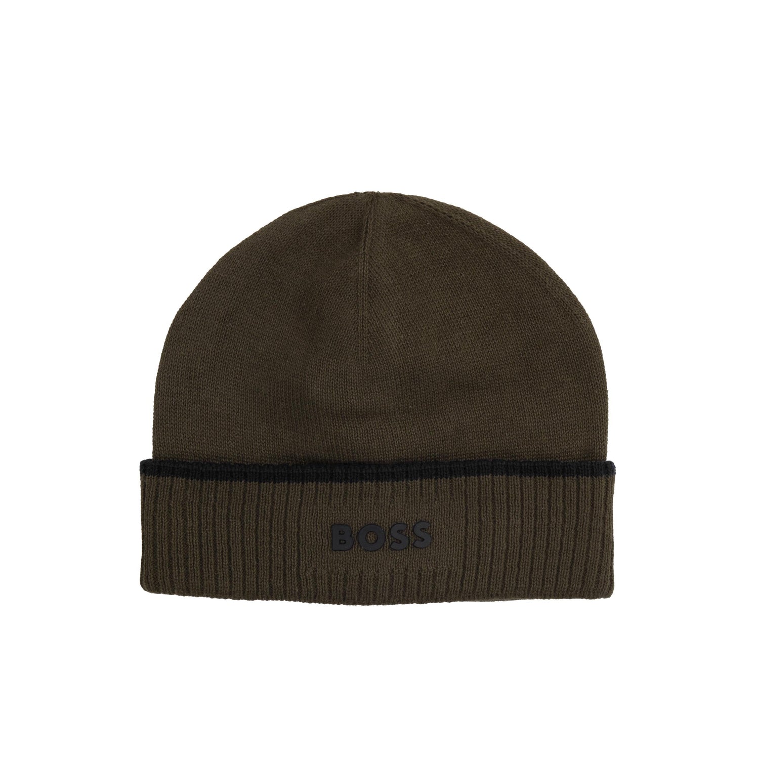 Striped Knit Hat Hugo Boss