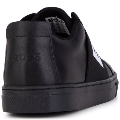Leather Slip on Trainers Hugo Boss