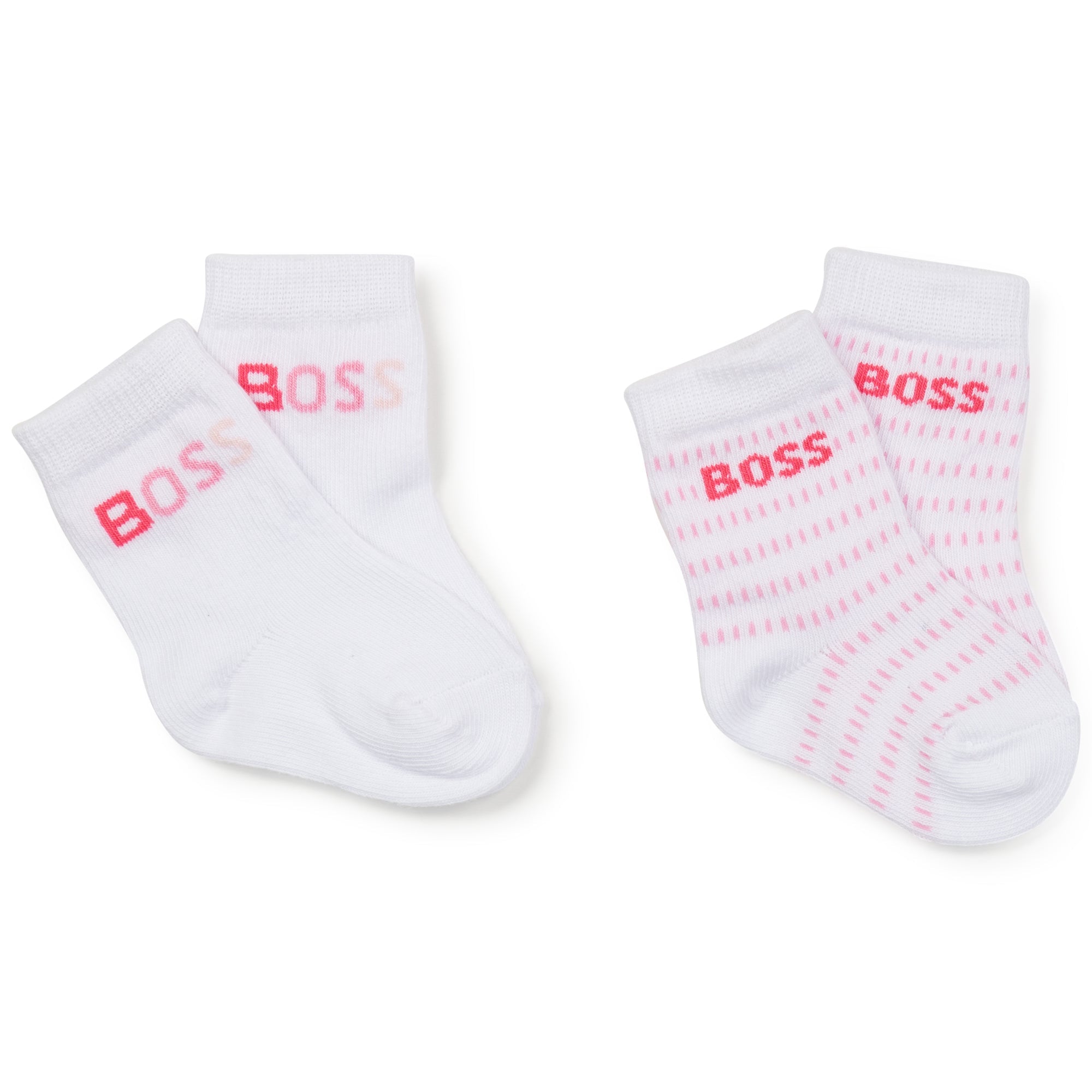 Stripe Logo Socks Pack Hugo Boss