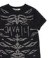 T-Shirt with silver detail Roberto Cavalli Junior