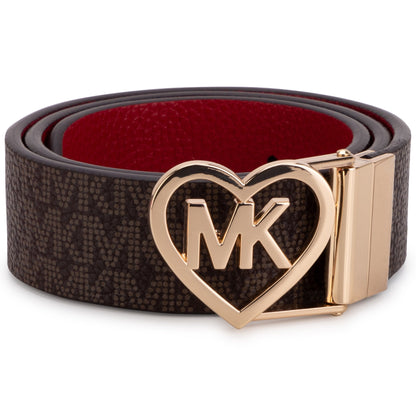 Reversible Coated Belt Michael Kors