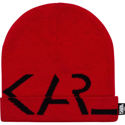 Kids Pull On Hat Karl Lagerfeld Kids