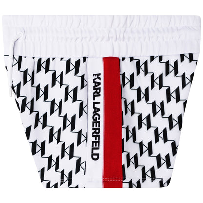 Monogram Short Karl Lagerfeld Kids