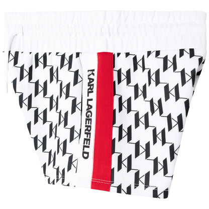 Monogram Short Karl Lagerfeld Kids