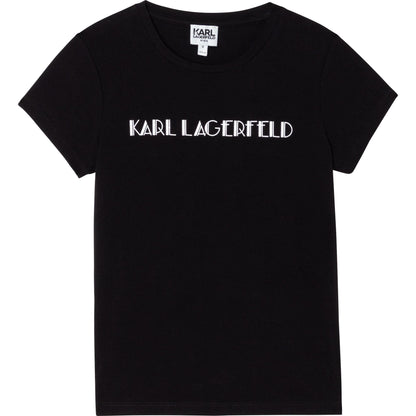 Kids Short Sleeve Tee-Shirt Karl Lagerfeld Kids