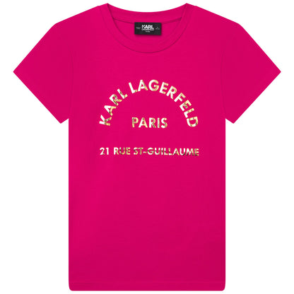 Short Sleeve Tee Karl Lagerfeld Kids