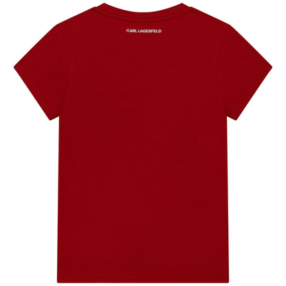 Short Sleeve Tee-Shirt Karl Lagerfeld Kids