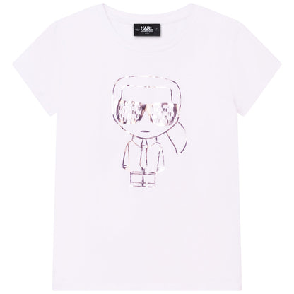 Short Sleeve Tee-Shirt Karl Lagerfeld Kids