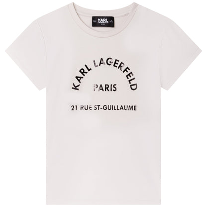 Short Sleeve Tee-Shirt Karl Lagerfeld Kids